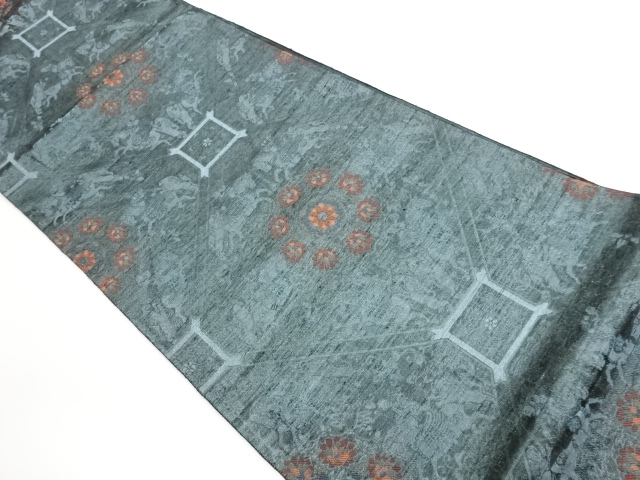 JAPANESE KIMONO / SHOKUE PATTERN / FLOWER PATTERN / FLOWER ARABESQUE /
